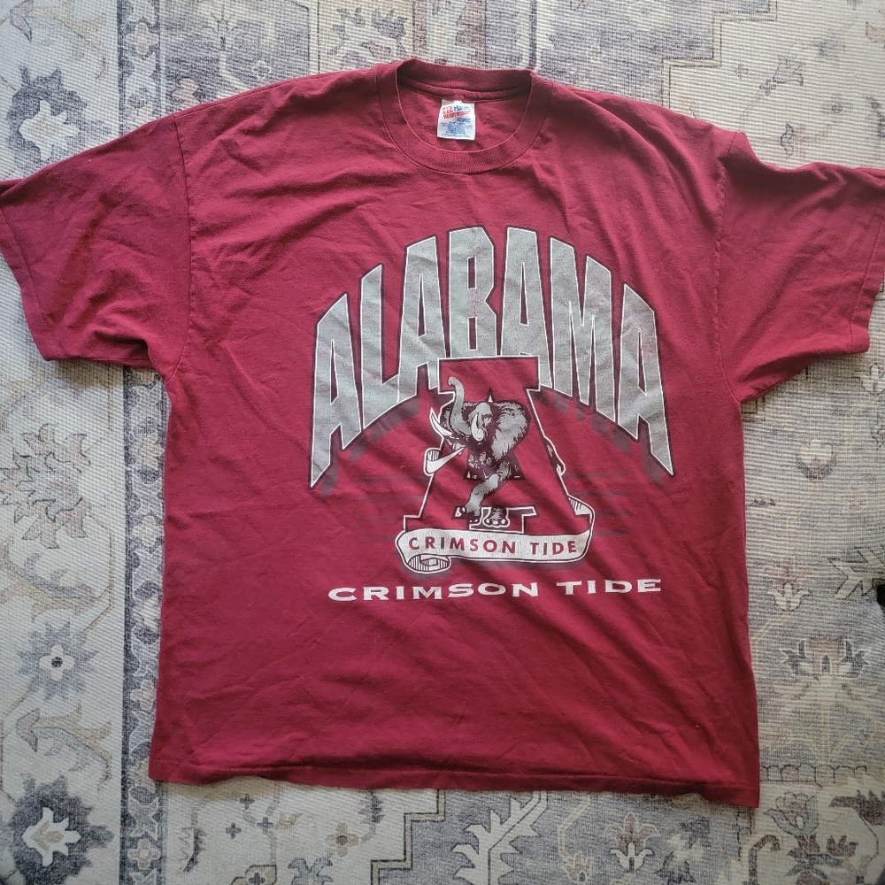 Vtg 90s Alabama football tee